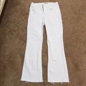 White Denim Jeans- barely worn